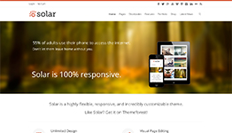 Solar Wordpress Theme